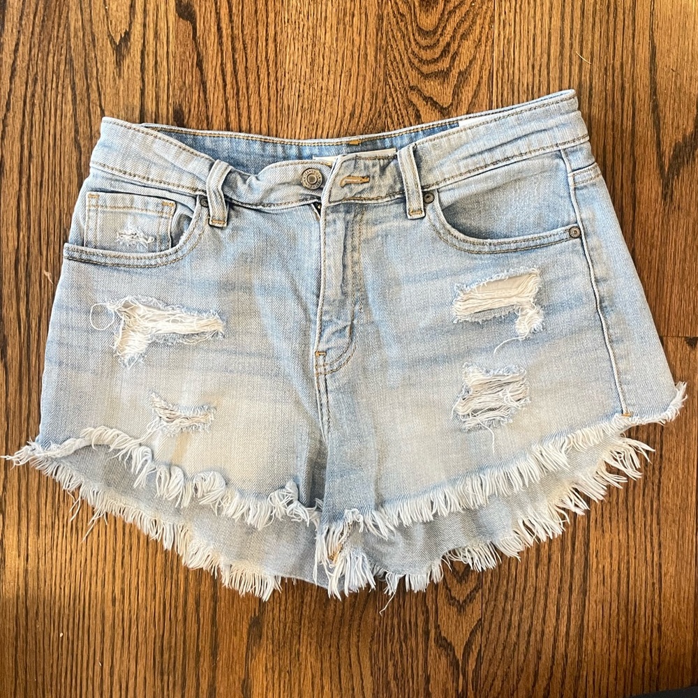 Eunina light blue jean shorts. Size XS